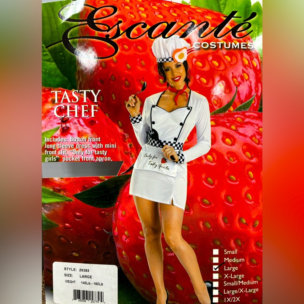 Tasty chef costume